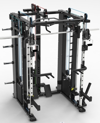 Máquina Multi Smith para Treinamento de Força Equipamento Comercial de Ginásio 3D Power Rack