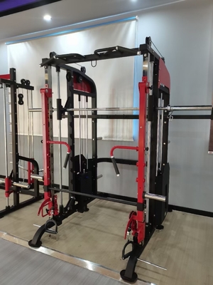Equipamento de ginástica Máquina 3d Smith com Pressão de perna Centro de ginástica Cor de quadro selecionável opcional