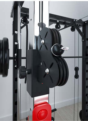 Equipamento de ginástica Máquina 3d Smith com Pressão de perna Centro de ginástica Cor de quadro selecionável opcional