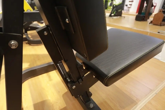 Placa de aço carregada Pressão torácica inclinada sentada para função de exercício de treinamento de força