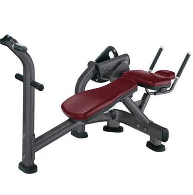 Medium Loader Equipamento de ginástica Ajustável Ab Crunch Bench Back Extension Commercial Abs Machine