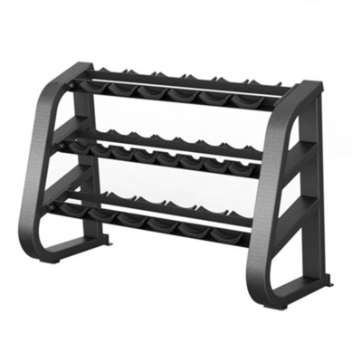 Home Gym Fitness Equipamento De Armazenamento Dumbbell Rack com Opcional Selecionável Cor do Quadro
