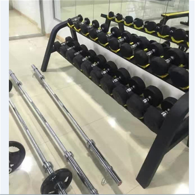 Home Gym Fitness Equipamento De Armazenamento Dumbbell Rack com Opcional Selecionável Cor do Quadro