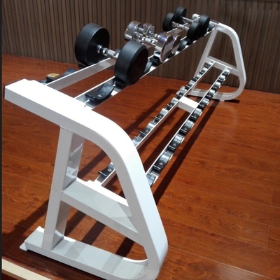 Home Gym Fitness Equipamento De Armazenamento Dumbbell Rack com Opcional Selecionável Cor do Quadro