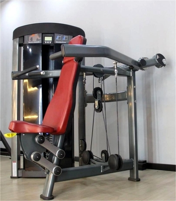 Equipamento de força do ginásio Pin carregado sentado máquina de pressão de ombro com tubo de aço Q235
