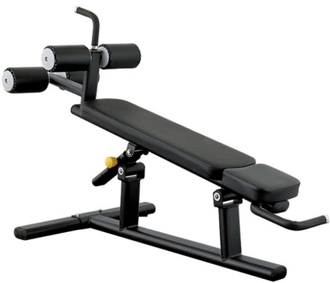 Máquina de ginástica doméstica com assento ajustável para extensão de costas e contração abdominal