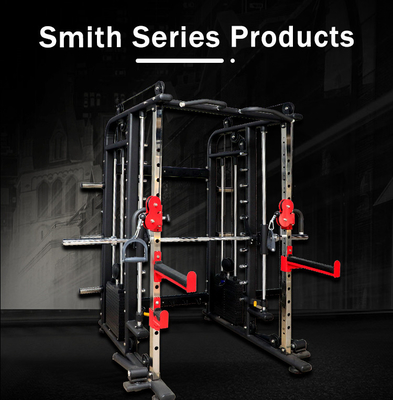 Máquina Smith multifunção de crossover de cabo comercial com tubo de aço Q235 de Shandong