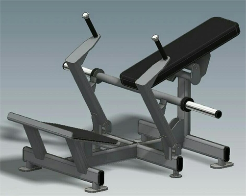 Mini carregador de aço Equipamento de fitness Máquina de exercícios de tração de quadril para aço comercial