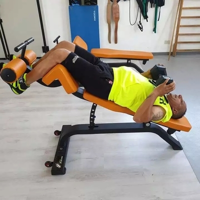 Unisex ginásio de força banco de exercício de inclinação ajustável declínio banco Fitness equipamento