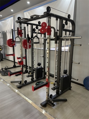 1753*2350*2176mm Máquina de Treinamento Dezhou Cable Crossover Multifunção Smith Machine