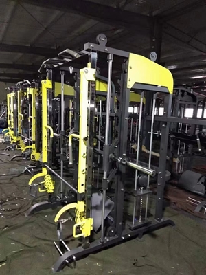 1753*2350*2176mm Máquina de Treinamento Dezhou Cable Crossover Multifunção Smith Machine