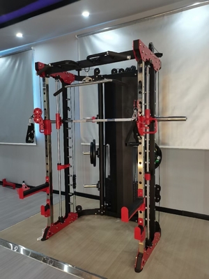 Shandong Commercial Gym Fitness Equipment Multi Smith Machine Feito de tubo de aço Q235