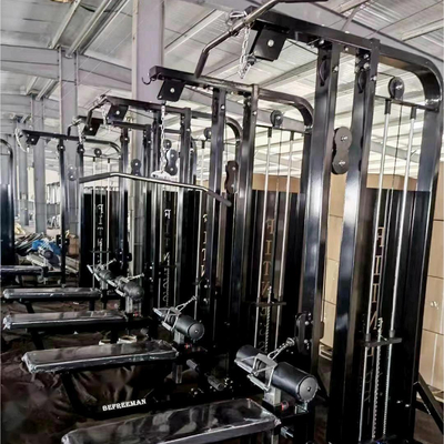 Home Gym 2 em 1 sentado Lat Pulldown Machine com construção de aço de qualidade comercial