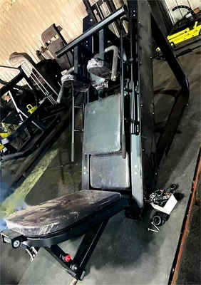 2 em 1 Hack Squat Leg Press Machine para treinamento de força e outras capacidades comercial