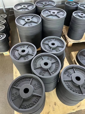 Centro de Fitness Exercício de placas de peso com função de peso livre Ferro de aço