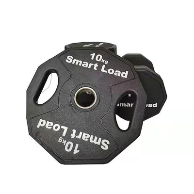 Placa de barra de borracha personalizada para equipamentos de ginástica em casa 2.5kg-25kg Placa de pára-choque