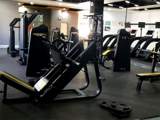 Loader médio de pressão de 45 graus para treinamento de força universal
