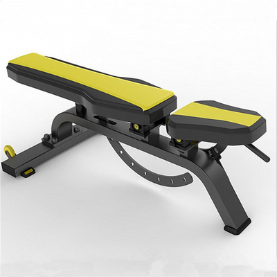 Equipamento de ginástica comercial Banco de peso ajustável com opção de cor do quadro