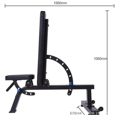 Banco de exercícios de metal unisex ideal para levantamento de pesos e exercícios abdominais