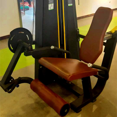 Bodybuilding Fitness Seleção de cargas de alfinete de aço Sento de extensão de perna Curl equipamento de ginástica