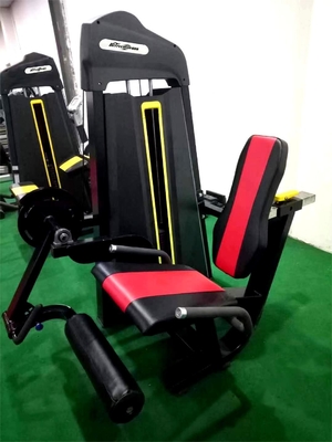 Bodybuilding Fitness Seleção de cargas de alfinete de aço Sento de extensão de perna Curl equipamento de ginástica
