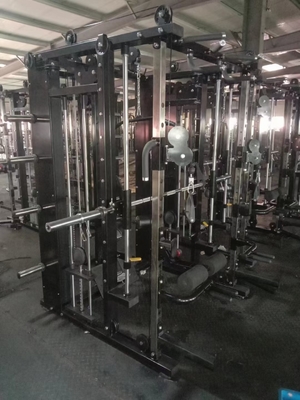 Centro de ginástica Logotipo personalizado Disponível Smith Machine Fitness Cable Crossover Bancos
