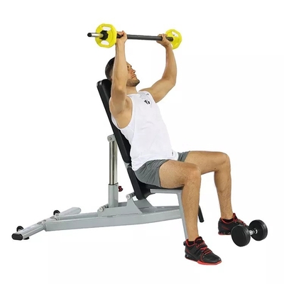 Equipamento de ginástica em casa Banco de treino ajustável para exercícios em banco plano e para cima