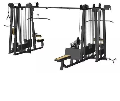 2023 Treinamento de Força Profissional Multi Gym 8 estações para profissionais de fitness