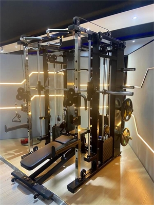 Exercícios de peito, braços e ombros Befreeman Gym Center All-in-One Smith Machine com pilhas de peso de aço