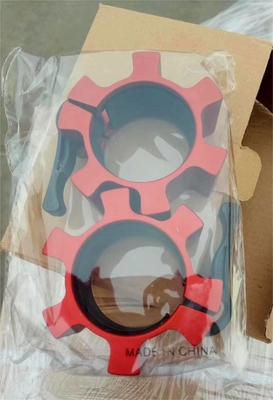 Collares duráveis de barra para equipamento de fitness doméstico comercial e treinamento de força