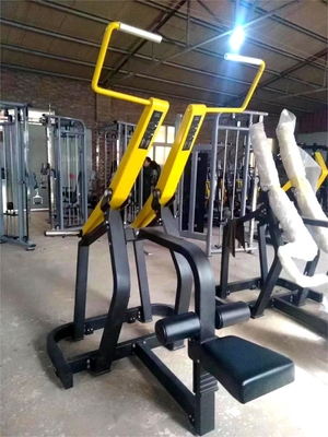Equipamento de ginástica de aço de tração frontal/vertical com tração lateral sentada
