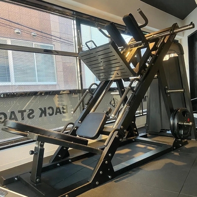 Medium Loader 2 em 1 Hack Squat e Leg Press Machine para treinamento de força comercial