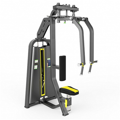 Centro de ginástica Equipamento de treinamento de força Indoor Pin Carregado Pearl Sentado Delt/Pec Fly