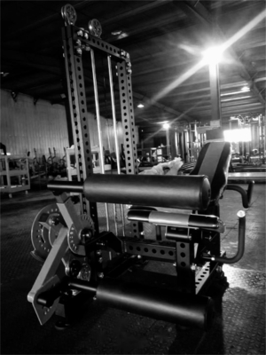 Loader médio para equipamento de fitness de aço