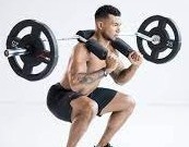 Direct Gym Power Weightlifting Olymp Bar Safety Squat Bar para Neutralidade de Gênero em Sliver
