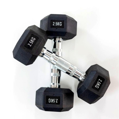 Ferro e borracha Multifunção Hex Dumbbell para opções de personalização de equipamentos de ginástica
