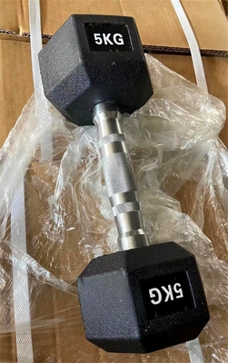 Ferro e borracha Multifunção Hex Dumbbell para opções de personalização de equipamentos de ginástica