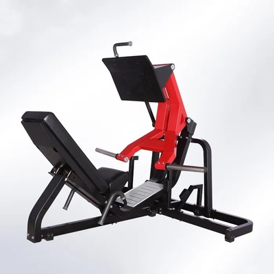 Logotipo personalizado Placa de aço carregada equipamento de fitness de ginásio 45 graus máquina de prensagem de pernas
