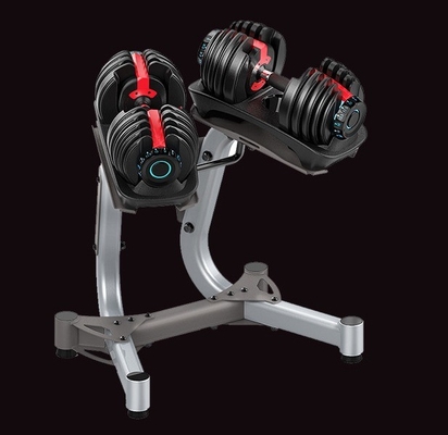 Equipamento de ginástica de treinamento de força Logotipo personalizado disponível Bloco de halteres ajustável