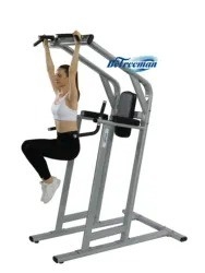 Equipamento de ginástica Pull Up Bar Levantamento das pernas e do peito Exercício do ombro Power Tower Dip Station