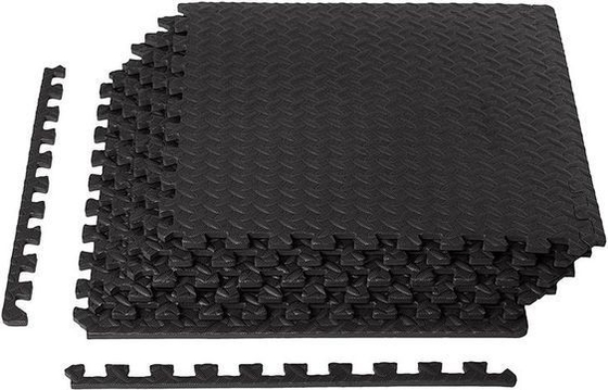 EVA Gym Mat para Fitness Playground Interlocking Gym Flooring e EPDM Rubber Tiles