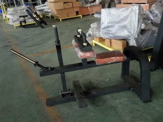 Equipamento de fitness comercial do ginásio máquina de levantar bezerros sentada com logotipo personalizado disponível