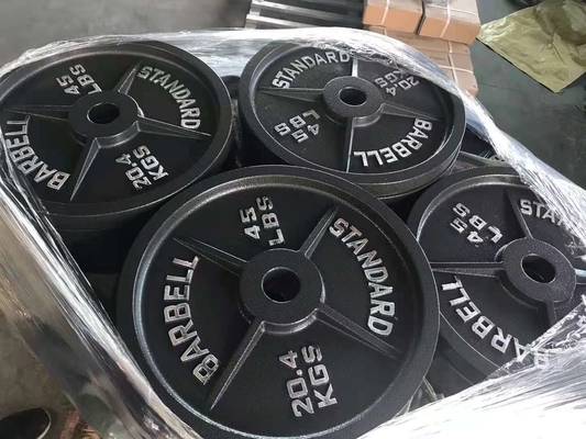 Melhore o seu treino de peso livre com placas padrão de peso feitas de aço e ferro