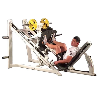 Logotipo personalizado 236KG treinamento de força máquina de pressão de perna para equipamentos comerciais de ginástica
