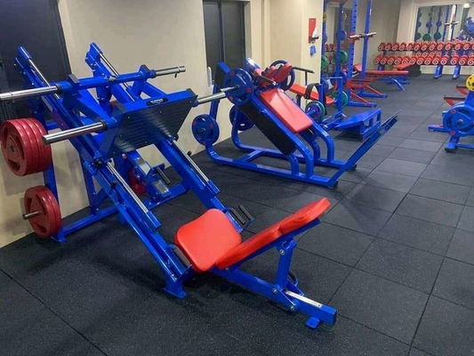 Logotipo personalizado 236KG treinamento de força máquina de pressão de perna para equipamentos comerciais de ginástica