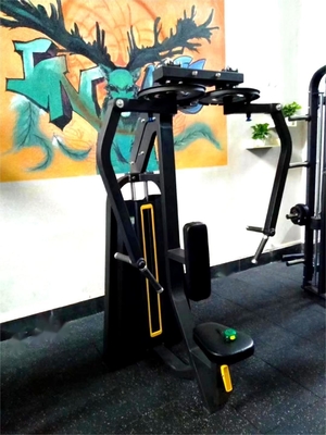 Máquina de empilhamento de pesos para pressão torácica e flechas peitorais em equipamentos de ginástica de treinamento de força