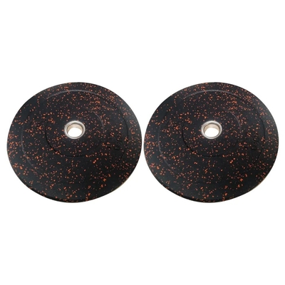 Placas de levantamento de peso de borracha de ferro para equipamento comercial de exercício personalizado