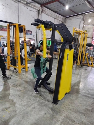 Corpo Construção Peito Press Máquina de seleção de carga duplo pin com traseiro Delt Pec Deck Fly