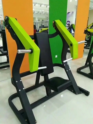 Placa carregada sentada inclinada Peito Press Machine Fitness Equipamento com logotipo personalizado