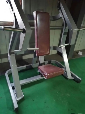 Placa carregada sentada inclinada Peito Press Machine Fitness Equipamento com logotipo personalizado